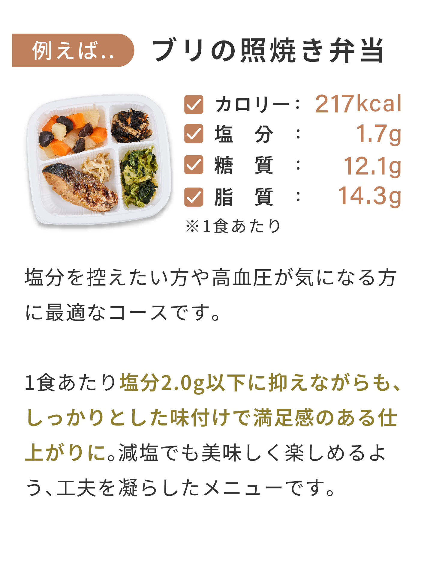 塩分制限コース説明画像