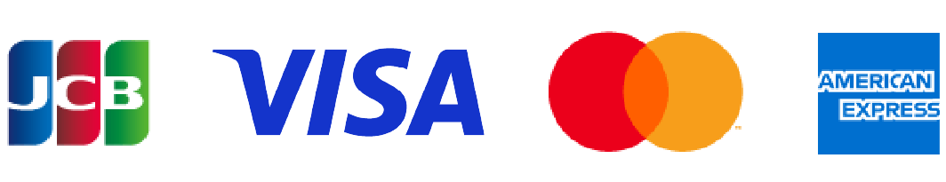 対応クレジットカードのロゴ